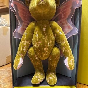 Steiff Fairytales Wings LOTTERY bear Green EXTREMELY low number EAN 620627